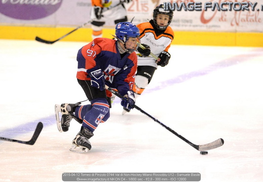 2015-04-12 Torneo di Pinzolo 2 Val di Non-Hockey Milano Rossoblu U12 (0-4)